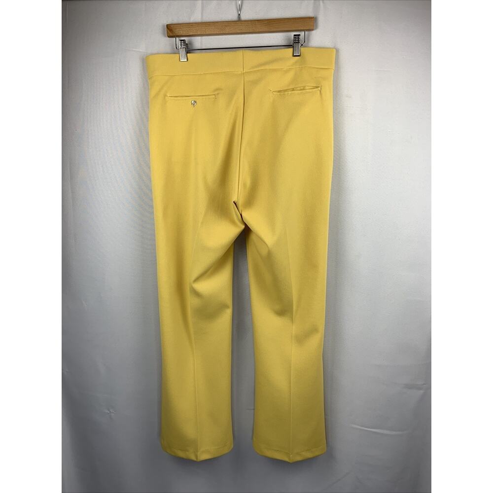 Men’s King Road Vintage Yellow Dress Pants - Size 36 - Picture 3 of 5